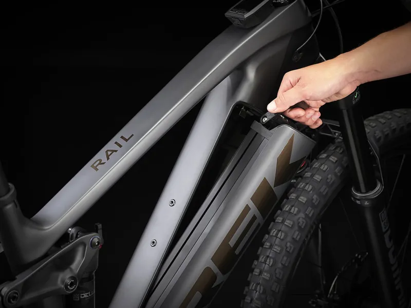 TREK Rail 9.7 Gen 2 625Wh Full Suspension Electric Bike Matte Lithium Grey-4